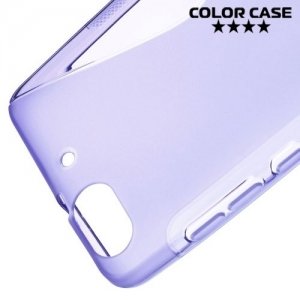 Силиконовый чехол для Huawei Honor 4C - Фиолетовый