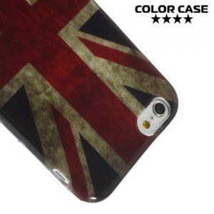 Силиконовый чехол для iPhone 6S / 6 с рисунком Британский флаг