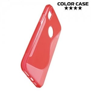 Силиконовый чехол для iPhone X - Красный