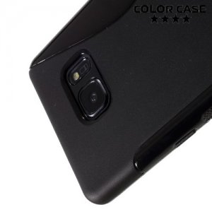 Силиконовый чехол для Samsung Galaxy Note 7 - Черный
