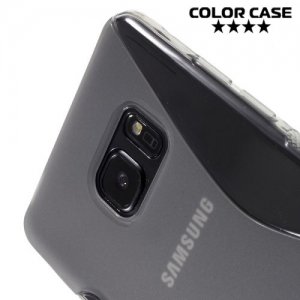 Силиконовый чехол для Samsung Galaxy Note 7 - Серый