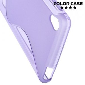 Силиконовый чехол для Sony Xperia E5 F3311 - Фиолетовый