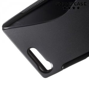 Силиконовый чехол для Sony Xperia X Compact - Черный