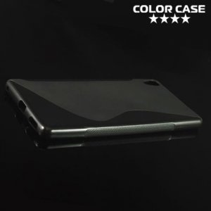 Силиконовый чехол для Sony Xperia XA Ultra - Черный