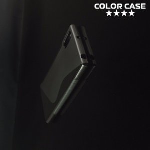 Силиконовый чехол для Sony Xperia XZ - Черный