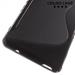 Силиконовый чехол для Sony Xperia Z3 Compact D5803 - Черный