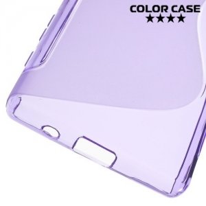 Силиконовый чехол для Sony Xperia Z5 Compact E5823 - Фиолетовый
