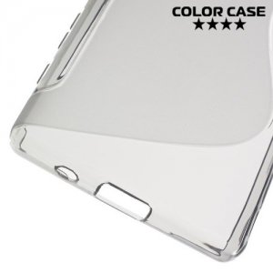Силиконовый чехол для Sony Xperia Z5 Compact E5823 - Серый