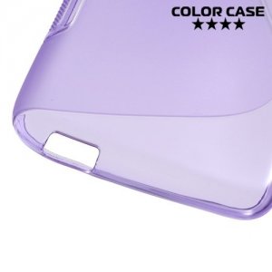 Силиконовый чехол для HTC Desire 626, 626g+ dual sim - Фиолетовый