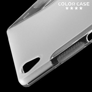 Силиконовый чехол для Sony Xperia Z5 Premium - Прозрачный