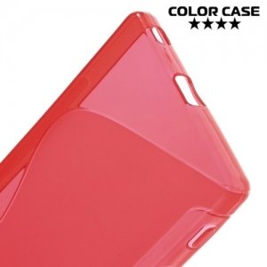 Силиконовый чехол для Sony Xperia Z5 Premium - Красный