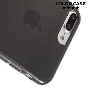 Тонкий силиконовый чехол для iPhone 8 Plus / 7 Plus - Серый