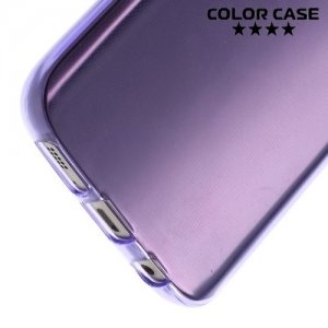 Тонкий силиконовый чехол для Samsung Galaxy S7 - Фиолетовый