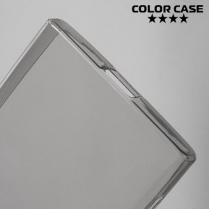 Тонкий силиконовый чехол для Sony Xperia X Compact - Серый