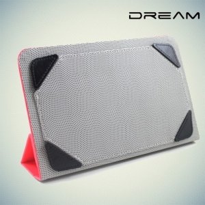 Универсальный чехол для планшета 7 дюймов Dream тонкий - Розовый