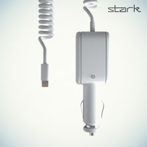 Stark Автомобильное зарядное устройство для iPhone - Белое