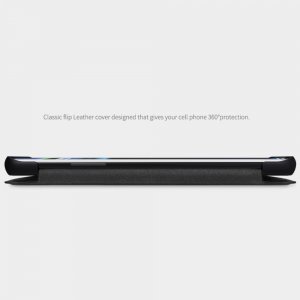 NILLKIN Qin чехол флип кейс для OnePlus 8 Pro - Черный