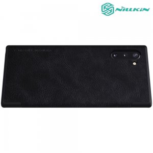 NILLKIN Qin чехол флип кейс для Samsung Galaxy Note 10 - Черный цвет