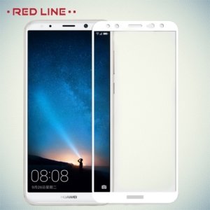3D Защитное стекло для Huawei Nova 2i - Белое Red Line