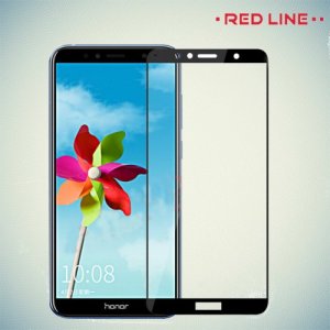3D Защитное стекло для Huawei Y6 Prime 2018 / 7A Pro / 7C - Черное Red Line