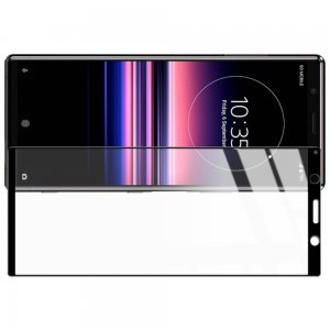 Олеофобное Закаленное Защитное Стекло для Sony Xperia 5 прозрачное