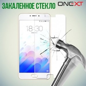 OneXT Закаленное защитное стекло для Meizu U10