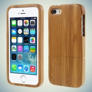 Деревянный чехол для iPhone SE
