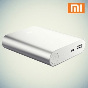 Аккумулятор Xiaomi Mi USB внешний 2.1A 10400mAh серебрянный