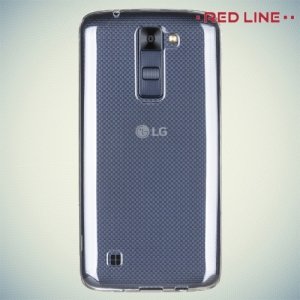 Red Line силиконовый чехол для LG K8 K350E - Прозрачный
