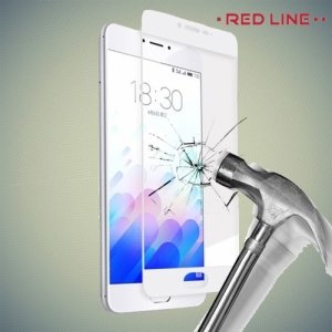 Red Line Закаленное защитное стекло для Meizu m3s mini на весь экран