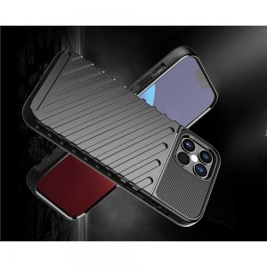 AirBags Case противоударный силиконовый чехол с усиленной защитой для iPhone 12 Pro 6.1 / Max 6.1 Черный