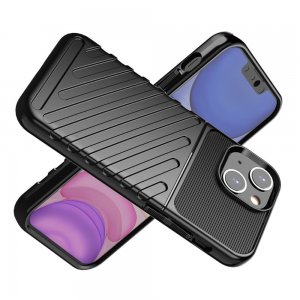 AirBags Case противоударный силиконовый чехол с усиленной защитой для iPhone 13 mini Черный