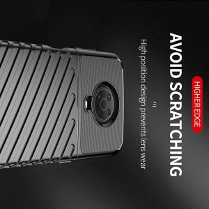 AirBags Case противоударный силиконовый чехол с усиленной защитой для Nokia G10 / Nokia G20 Черный