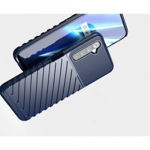 AirBags Case противоударный силиконовый чехол с усиленной защитой для Realme 6 Pro Черный