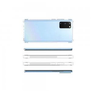 AirBags Case противоударный силиконовый чехол с усиленной защитой для Samsung Galaxy Note 20 Прозрачный