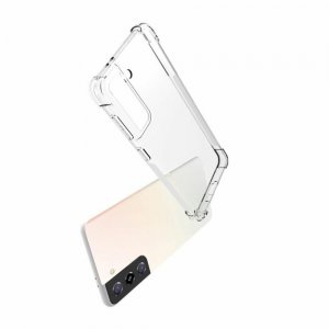 AirBags Case противоударный силиконовый чехол с усиленной защитой для Samsung Galaxy S21 Прозрачный