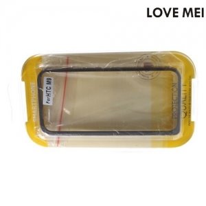 Алюминиевый металлический бампер для HTC One M9 LoveMei - Черный