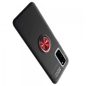 ArmaRing Двухкомпонентный чехол для Huawei Honor View 30 с кольцом для магнитного автомобильного держателя - Красный / Черный