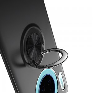 ArmaRing Двухкомпонентный чехол для Huawei Mate 30 с кольцом для магнитного автомобильного держателя - Черный