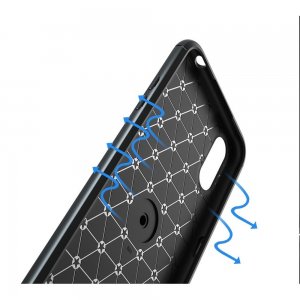 ArmaRing Двухкомпонентный чехол для Samsung Galaxy A01 с кольцом для магнитного автомобильного держателя - Черный