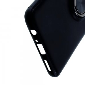 ArmaRing Двухкомпонентный чехол для Samsung Galaxy A20s с кольцом для магнитного автомобильного держателя - Черный
