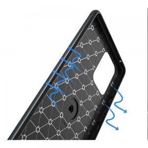 ArmaRing Двухкомпонентный чехол для Samsung Galaxy S10 Lite с кольцом для магнитного автомобильного держателя - Черный