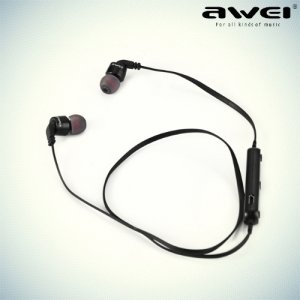 Awei A960BL беспроводные bluetooth наушники гарнитура – Черный