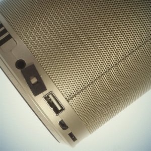 Беспроводная Bluetooth колонка подставка для телефона - Золотая