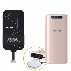 Беспроводная зарядка для Samsung Galaxy A80 адаптер приемник