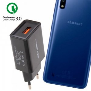 Быстрая зарядка для Samsung Galaxy A10 Quick Сharge 3.0
