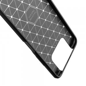 Carbon Силиконовый матовый чехол для Asus Zenfone 7 ZS670KS - Черный