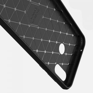 Carbon Силиконовый матовый чехол для Huawei Honor Play - Коралловый