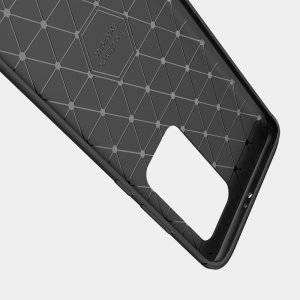 Carbon Силиконовый матовый чехол для Huawei P40 Pro - Черный