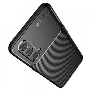 Carbon Силиконовый матовый чехол для OnePlus Nord CE 5G - Черный